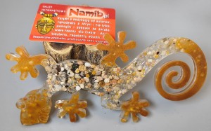 Magnes na lodówkę: GEKON z Wyb. Szkieletowego i Diuny 7 (DUŻY)