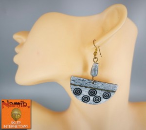 Kolczyki z AFRYKI/Kenia