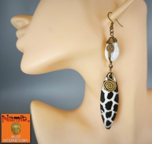 Kolczyki z AFRYKI/Kenia