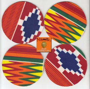 Podkładka pod szklankę/kieliszek (zestaw 4 szt)