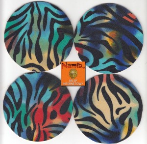 Podkładka pod szklankę/kieliszek (zestaw 4 szt)