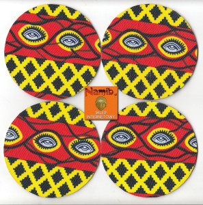 Podkładka pod szklankę/kieliszek (zestaw 4 szt)