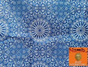 Tkanina z Afryki Wsch. - materiał kitenge (Botswana)