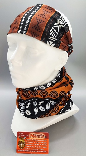 Przykład zestawu: opaska + buff